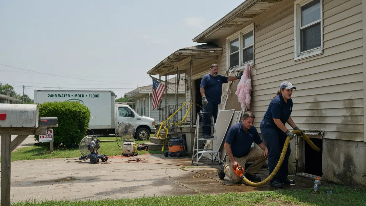 Water Damage Repair in Oakwood, GA near me